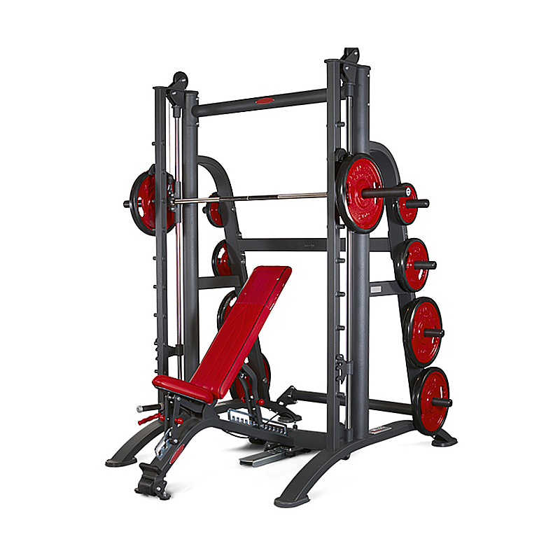 Smith machine & adjustable stool