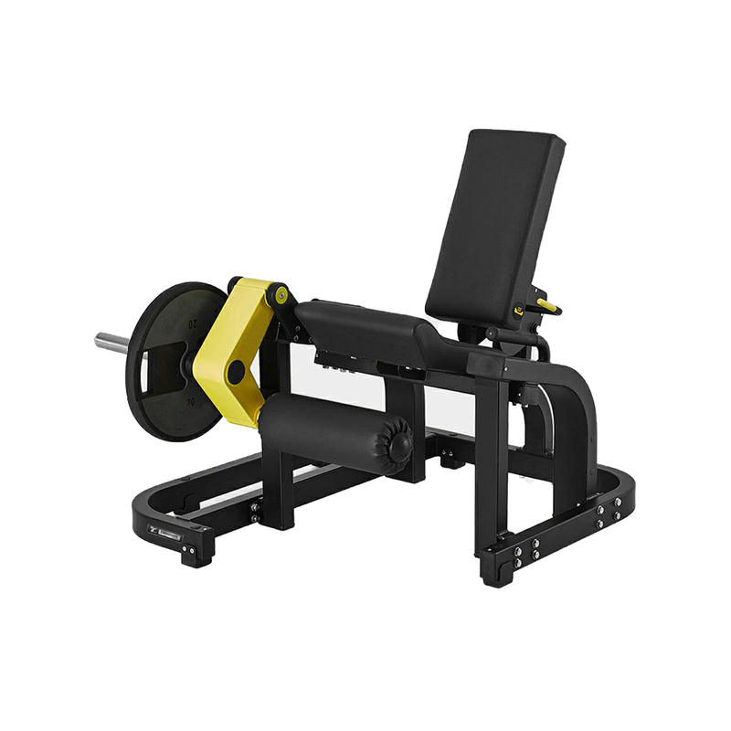 Seated stretching machine